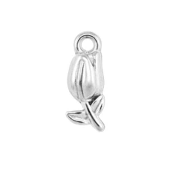 CHARM TULIPANO ARGENTO