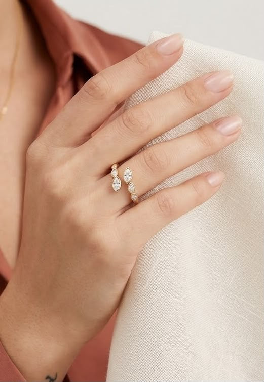 ANELLO FOLIAGE SPARKLE