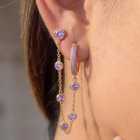 ORECCHINO SPARKLE CHAIN