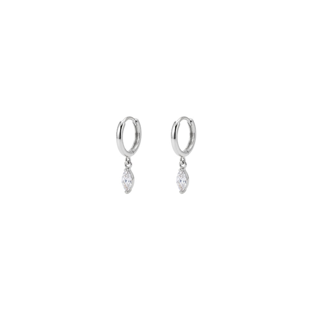 ORECCHINI HOOP PETITE DIAMOND