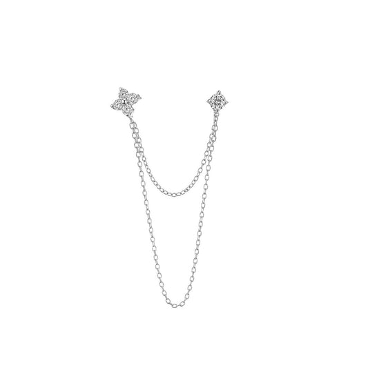 ORECCHINO DOT CHAIN