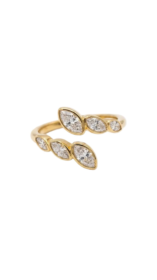 ANELLO FOLIAGE SPARKLE