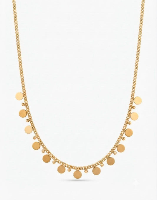 COLLANA MEDAL SHINE