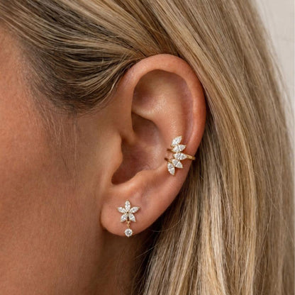 EARCUFF LOTUS BIG