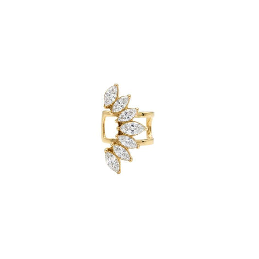 EARCUFF LOTUS BIG