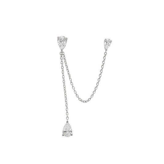 ORECCHINO DROP CHAIN
