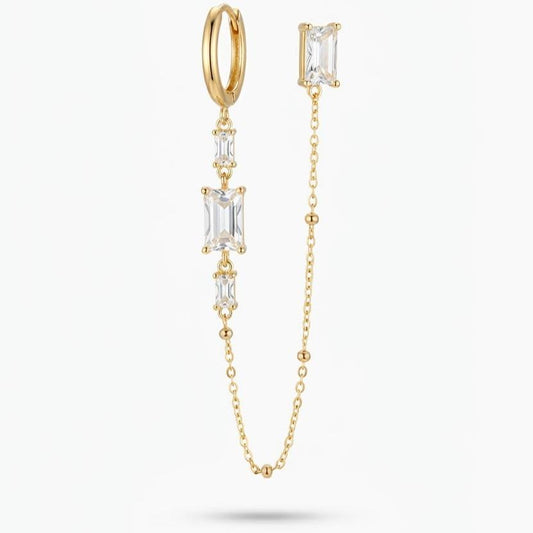 ORECCHINO CHAIN BAGUETTE