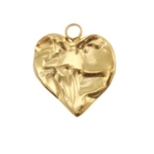 CHARM CUORE FLUIDO GOLD
