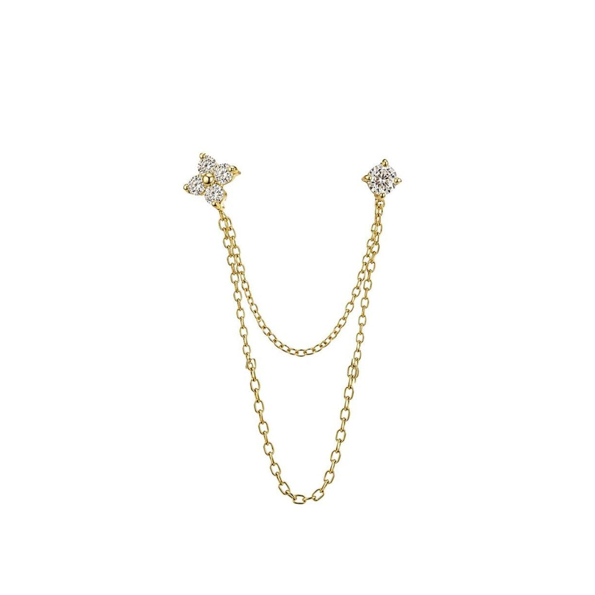 ORECCHINO DOT CHAIN