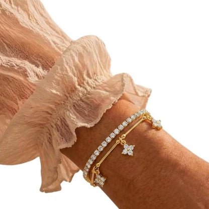 BRACCIALE TENNIS FLORA