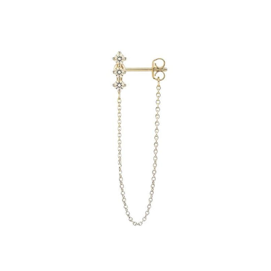 ORECCHINO CHAIN CRYSTAL