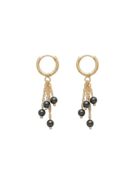 ORECCHINI HOOP PREMIUM PEARL