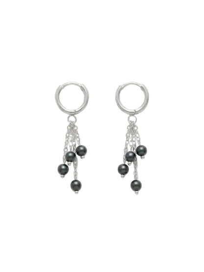 ORECCHINI HOOP PREMIUM PEARL