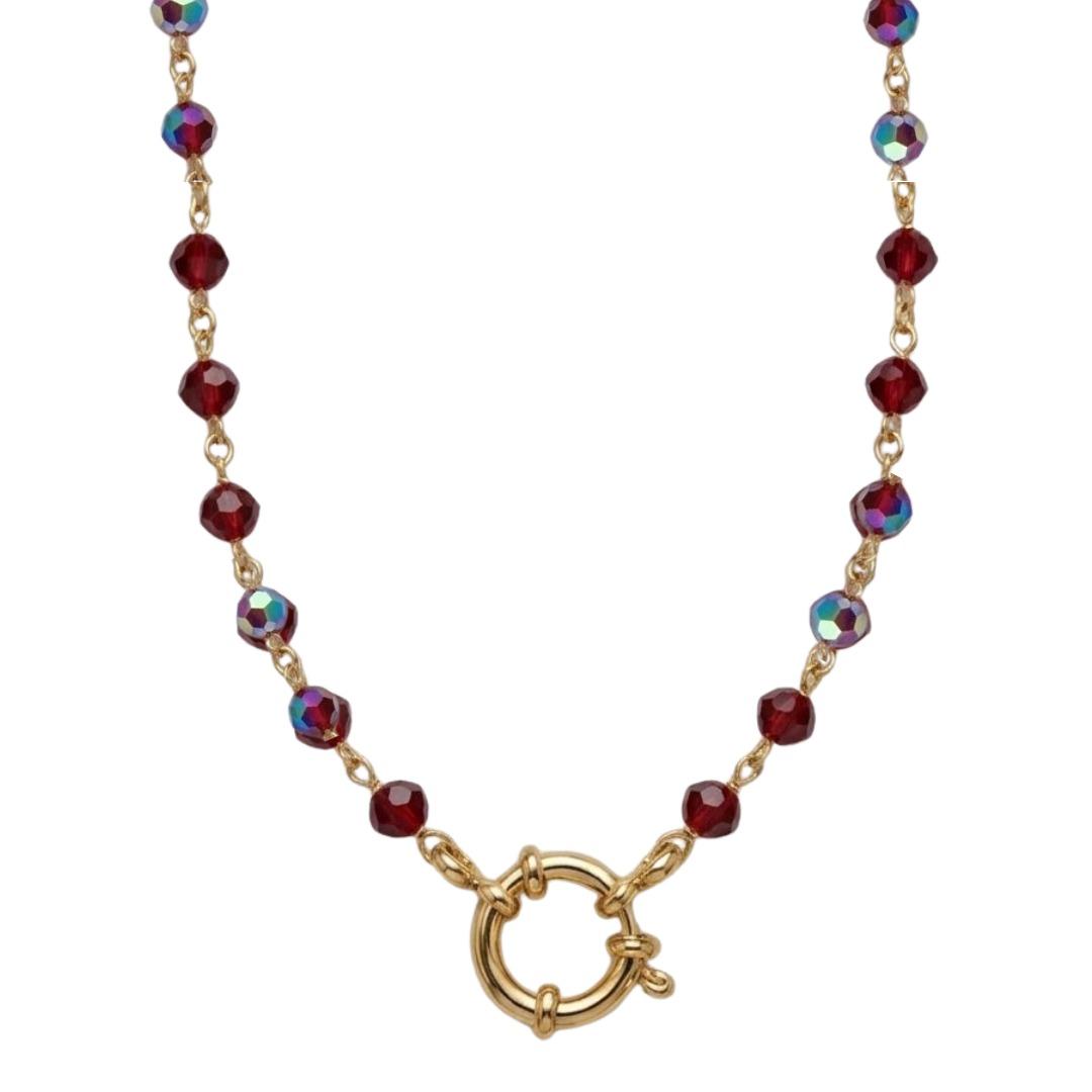 COLLANA MOSCHETTONE PERSONALIZZABILE