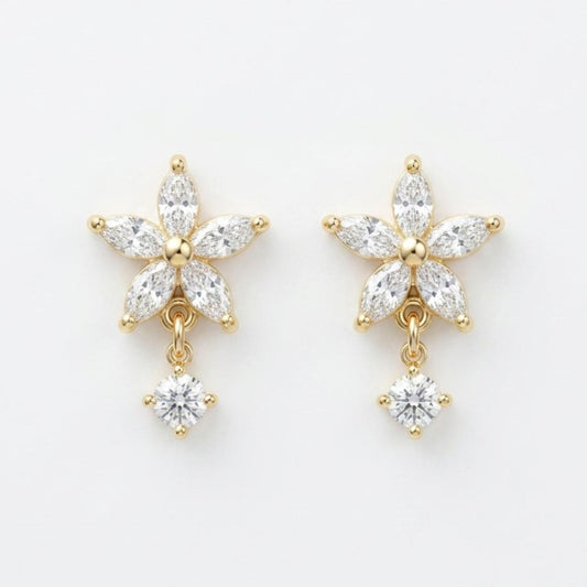 ORECCHINI FLOWER DOT