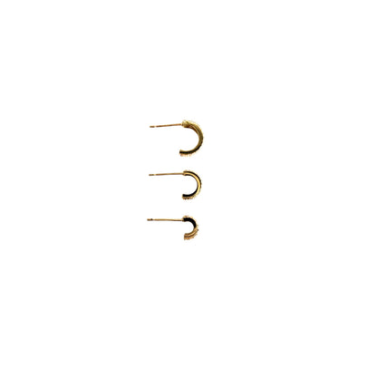 ORECCHINO MEZZO HOOP
