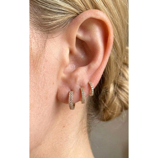 ORECCHINO MEZZO HOOP